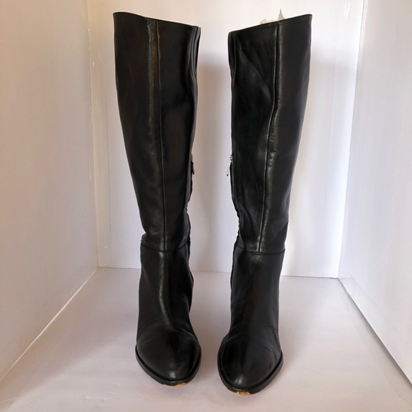 Sam Edelman Joelle Riding Boots Black Size 9.5 - Picture 4 of 8